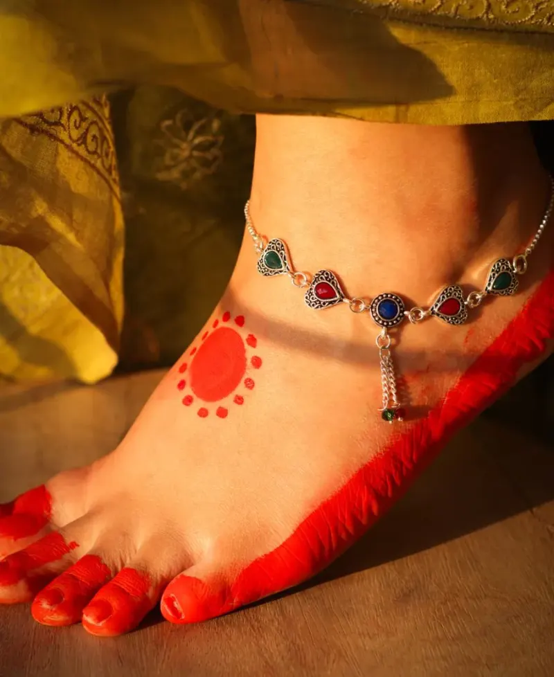 Kundan studs, office to evening